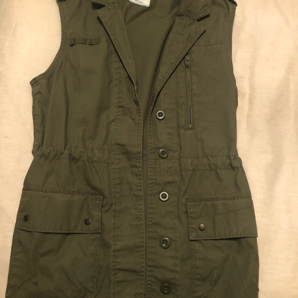 Old Navy Green Utility Vest